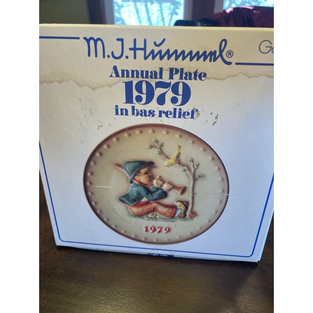 1979 Goebel Hummel PlateM.J. Hummel 9th Annual West Germany NEW Open Box